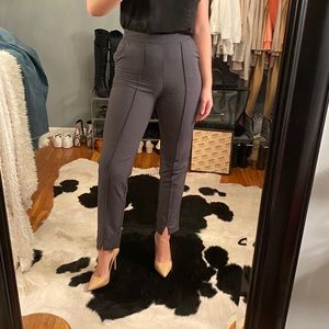 High Waisted Charcoal Dress Pants